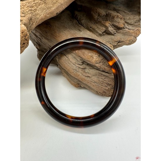 【肌容雪】玳瑁手鐲 編號B185(鐲圍58.6mm #18.5號)