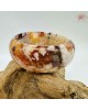 【肌容雪】焦糖色櫻花瑪瑙手鐲 編號B191(鐲圍56.2mm #17.5號)