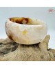 【肌容雪】焦糖色櫻花瑪瑙手鐲 編號B193(鐲圍57.1mm #18號)