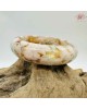 【肌容雪】蒂芬妮綠櫻花瑪瑙手鐲 編號B194(鐲圍56.1mm #17.5號)