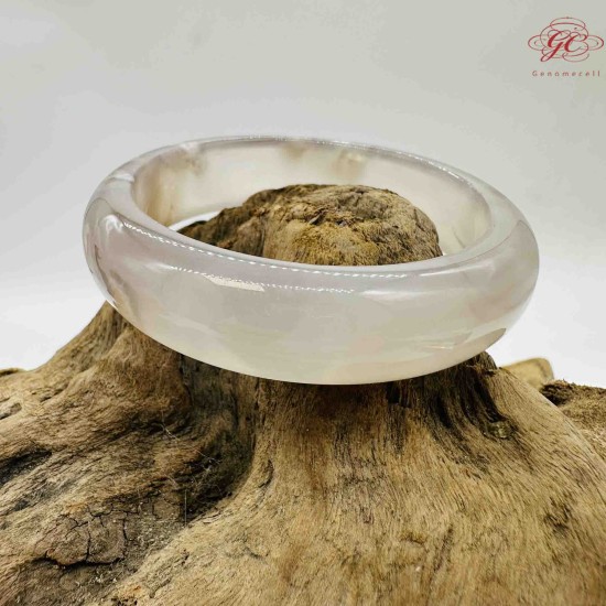 【肌容雪】櫻花瑪瑙手鐲 編號B196(鐲圍52.4mm #16.5號)