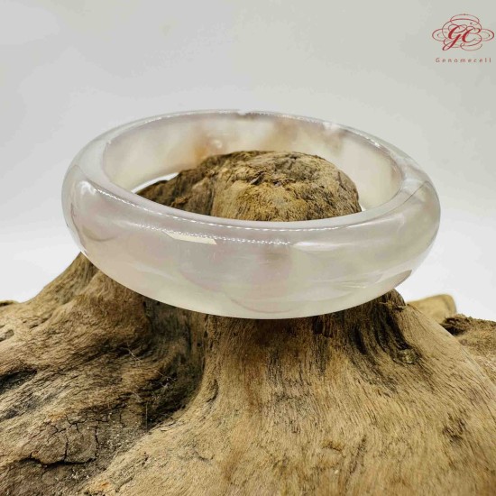 【肌容雪】櫻花瑪瑙手鐲 編號B196(鐲圍52.4mm #16.5號)