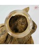 【肌容雪】焦糖色櫻花瑪瑙手鐲 編號B198(鐲圍56.2mm #17.5號)