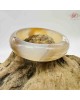 【肌容雪】焦糖色櫻花瑪瑙手鐲 編號B198(鐲圍56.2mm #17.5號)