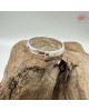 【肌容雪】老銀素面光澤戒指附盒戒圍19.3mm#15號 編號A22 【肌容雪】老銀素面光澤戒指附盒戒圍19.3mm#15號 編號A22