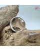 【肌容雪】老銀素面光澤戒指附盒戒圍19.3mm#15號 編號A22 【肌容雪】老銀素面光澤戒指附盒戒圍19.3mm#15號 編號A22
