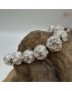 【肌容雪】老銀雕刻銀珠手串附盒 編號A27 【肌容雪】老銀雕刻銀珠手串附盒 編號A27