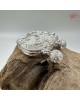 【肌容雪】老銀花朵造型平安符吊墜附盒 編號A39 【肌容雪】老銀花朵造型平安符吊墜附盒 編號A39