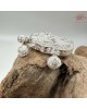 【肌容雪】老銀花朵造型平安符吊墜附盒 編號A39 【肌容雪】老銀花朵造型平安符吊墜附盒 編號A39