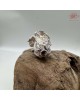 【肌容雪】老銀花朵造型吊墜附盒 編號A40 【肌容雪】老銀花朵造型吊墜附盒 編號A40