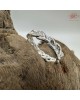 【肌容雪】老銀麻花造型戒指附盒 編號A43 【肌容雪】老銀麻花造型戒指附盒 編號A43