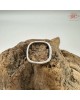【肌容雪】老銀方形造型戒指附盒 編號A45 【肌容雪】老銀方形造型戒指附盒 編號A45