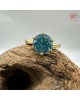 【肌容雪】藍鋯石戒指18mm#14號 編號D01 【肌容雪】藍鋯石戒指18mm#14號 編號D01
