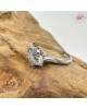 【肌容雪】六爪鑲嵌圓鑽鋯鑽戒指18.4mm#14號 編號D03 【肌容雪】六爪鑲嵌圓鑽鋯鑽戒指18.4mm#14號 編號D03