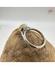 【肌容雪】花紋雕刻黃鋯石戒指17mm#12號 編號D04 【肌容雪】花紋雕刻黃鋯石戒指17mm#12號 編號D04