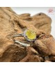 【肌容雪】花紋雕刻黃鋯石戒指17mm#12號 編號D04 【肌容雪】花紋雕刻黃鋯石戒指17mm#12號 編號D04