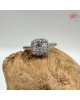 【肌容雪】奢華方鑽圓石鋯鑽戒指18.7mm#15號 編號D05 【肌容雪】奢華方鑽圓石鋯鑽戒指18.7mm#15號 編號D05