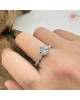 【肌容雪】六芒光流光鋯鑽戒指19.1mm#15號 編號D06 【肌容雪】六芒光流光鋯鑽戒指19.1mm#15號 編號D06