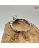 【肌容雪】六芒光流光鋯鑽戒指19.1mm#15號 編號D06 【肌容雪】六芒光流光鋯鑽戒指19.1mm#15號 編號D06