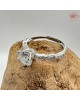 【肌容雪】六芒光流光鋯鑽戒指19.1mm#15號 編號D06 【肌容雪】六芒光流光鋯鑽戒指19.1mm#15號 編號D06