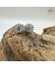 【肌容雪】星芒綻放鋯鑽耳環 編號D09
