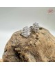 【肌容雪】星芒綻放鋯鑽耳環 編號D09