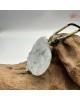 【肌容雪】天然緬甸A貨翡翠蓮花造型吊墜繩 編號1006