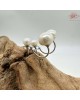 【肌容雪】雙珠懸月天然珍珠耳環附收納盒 編號P56 【肌容雪】雙珠懸月天然珍珠耳環附收納盒 編號P56