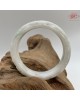 【肌容雪】天然緬甸A貨白底飄花雕工翡翠手鐲 編號78 (鐲寬 55.3mm #18號) 【肌容雪】天然緬甸A貨白底飄花雕工翡翠手鐲 編號78 (鐲寬 55.3mm #18號)