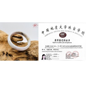 【肌容雪】天然緬甸A貨烏雞撒金翡翠特色手鐲 編號100 (鐲寬 58.9mm#19號)