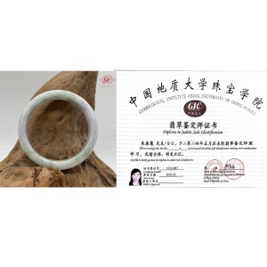 【肌容雪】天然緬甸A貨春彩多色翡翠特色手鐲 編號153 (鐲寬54.7mm #17.5號)