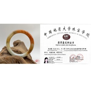 【肌容雪】天然緬甸A貨紅翡烏雞翡翠特色手鐲 編號168 (鐲寬59mm #19號)