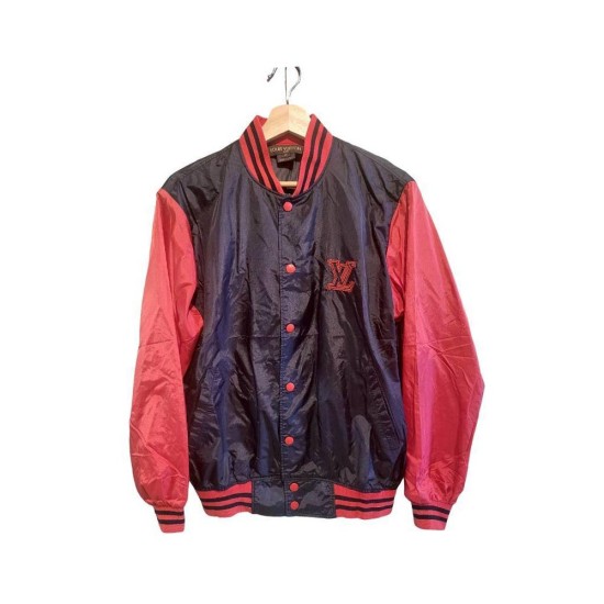 二手奢侈品LV路易威登美式學院風（Varsity Jacket）棒球外套 (9.9新,肩45胸104長70)-編號S237