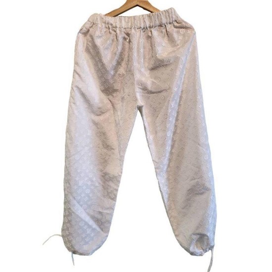 二手奢侈品LV路易威登Supreme聯名Jacquard Denim 褲款 (9.9新,腰72臀116長101)-編號S242
