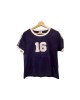 二手奢侈品Celine 賽琳16 系列「16」短袖上衣 (9.9新,肩39胸98長59)-編號S266