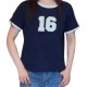 二手奢侈品Celine 賽琳16 系列「16」短袖上衣 (9.9新,肩39胸98長59)-編號S266