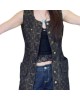 二手奢侈品Louis Vuitton的Monogram丹寧連身裙 (9.9新,肩38胸90長83  100% 純棉牛仔布製成)-編號S291