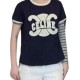 二手奢侈品Celine Paris Triomphe 系列的棉質平織布 T 恤 (9.9新,肩38胸100長57)-編號S303