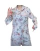 二手奢侈品迪奧 Christian Dior 和 Toile de Jouy 系列款長袖扣鈕襯衫 (9.9新,肩40胸100長78)-編號S306
