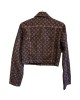 二手奢侈品路易威登Louis Vuitton Monogram 牛仔布外套 (9.9新,肩40胸50長53袖長63)-編號S479