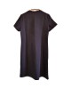 【二手精品9.9新】Prada（普拉達） 三角標短袖連身裙（肩38胸42長110袖長19）編號S480