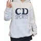 【二手精品9.9新】 Christian Dior（迪奧） 復古運動風連帽衫(落肩50胸54長70袖長64)編號S527
