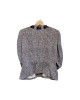 【二手精品9.9新】 Chanel (香奈兒) 經典斜紋軟呢外套 (肩38胸46長57袖長57)編號S529