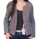 【二手精品9.9新】 Chanel (香奈兒)  Boutique 復古斜紋軟呢外套（Vintage Chanel Tweed Jacket） (肩40胸42長56袖長60)編號S530