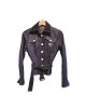 【二手精品9.9新】 香奈兒 (Chanel) 復古牛仔夾克風外套 (肩38胸42長54袖長58)編號S532