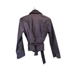 【二手精品9.9新】 香奈兒 (Chanel) 復古牛仔夾克風外套 (肩38胸42長54袖長58)編號S532