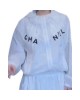 【二手精品9.9新】 Chanel（香奈兒）白色網紗連帽防風外套(肩42胸60長56袖長60)編號S537