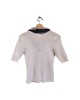 【二手精品9.9新】 CHANEL（香奈兒） Uniform 短袖針織 Polo 上衣(肩42胸40長56(有彈性))編號S539
