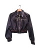 【二手精品9.9新】 路易威登 (Louis Vuitton) 皮革嵌飾外套(肩38胸46長50袖長61)編號S545