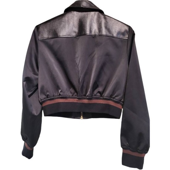 【二手精品9.9新】 路易威登 (Louis Vuitton) 皮革嵌飾外套(肩38胸46長50袖長61)編號S545